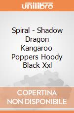 Spiral - Shadow Dragon Kangaroo Poppers Hoody Black Xxl gioco di Spiral