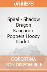 Spiral - Shadow Dragon Kangaroo Poppers Hoody Black L gioco di Spiral