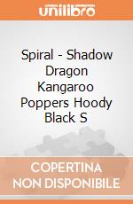 Spiral - Shadow Dragon Kangaroo Poppers Hoody Black S gioco di Spiral