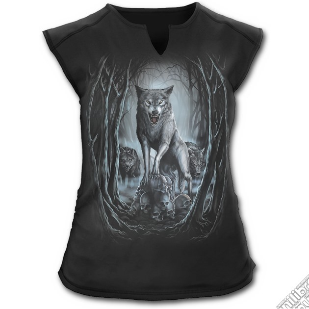 Wolf Nights - Insideout Top Black (tg. S) gioco di Spiral Direct