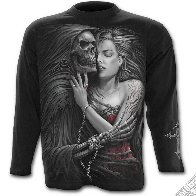 Death Embrace - Longsleeve T-shirt Black (tg. M) gioco di Spiral Direct