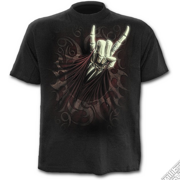 Rock Salute - T-shirt Black (tg. Xxl) gioco di Spiral Direct