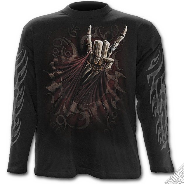 Rock Salute - Longsleeve T-shirt Black (tg. Xxl) gioco di Spiral Direct