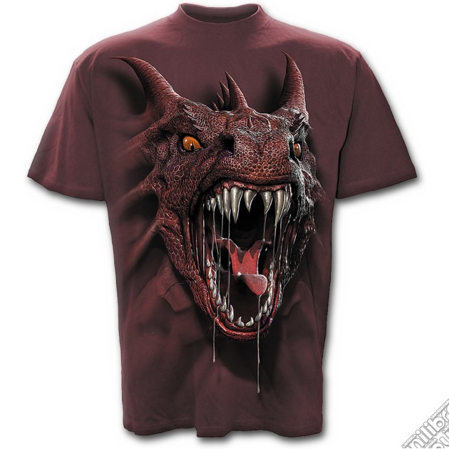 Roar Of The Dragon - T-shirt Maroon (tg. Xl) gioco di Spiral Direct