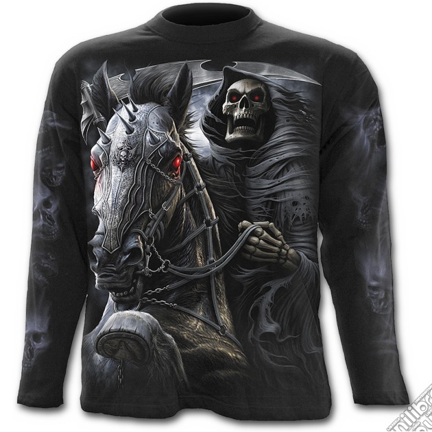 Death-rider - Longsleeve T-shirt Black (tg. Xxl) gioco di Spiral Direct
