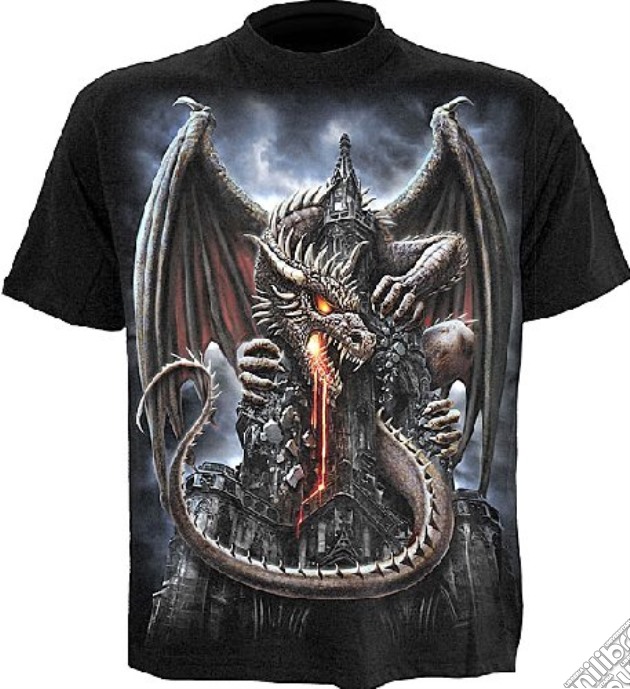 Dragon Lava - T-shirt Black (tg. Xl) gioco di Spiral Direct