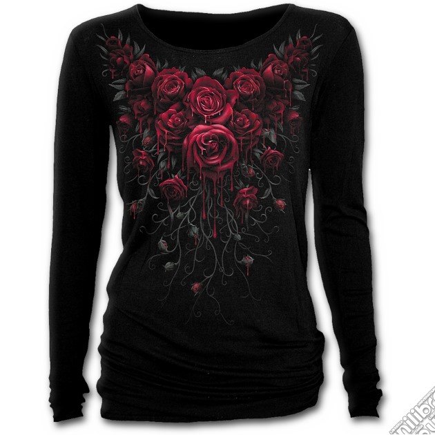 Spiral: Blood Rose - Baggy Top Black (Top Donna Tg. XL) gioco di Spiral Direct