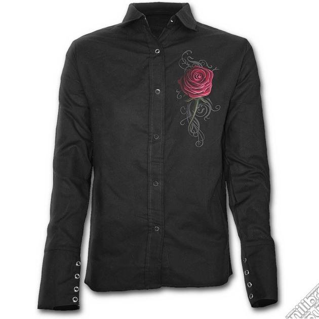 Red Rose Dragon - Gothic Workshirt Black (tg. Xxl) gioco di Spiral Direct