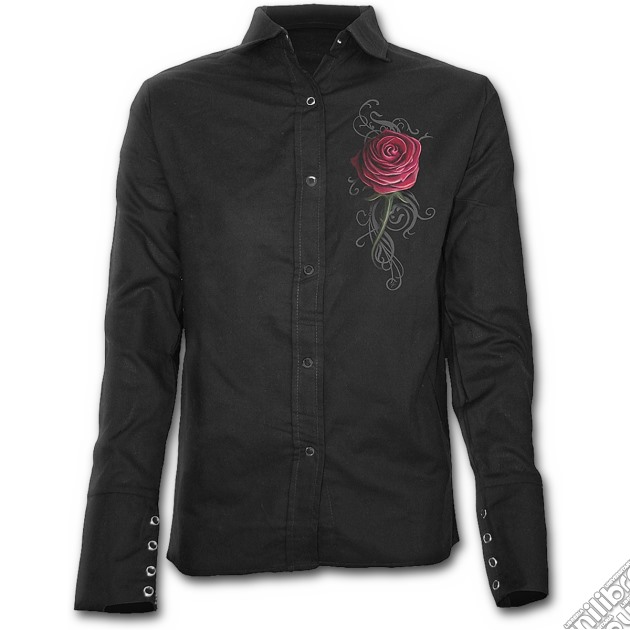 Red Rose Dragon - Gothic Workshirt Black (tg. S) gioco di Spiral Direct