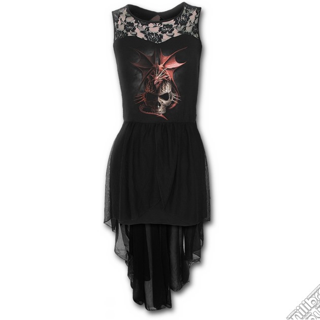 Serpent Infection Ft - Gothique Tail Back Dress Black (tg. Xxl) gioco di Spiral Direct
