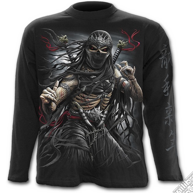 Ninja Assassin - Longsleeve T-shirt Black (tg. Xl) gioco di Spiral Direct