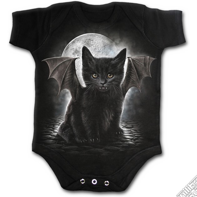 Bat Cat - Baby Sleepsuit Black (tg. M) gioco di Spiral Direct