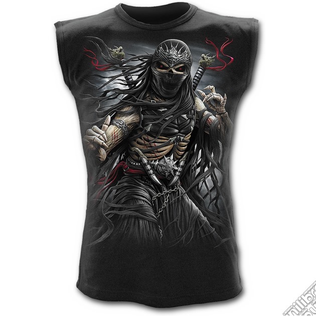 Ninja Assassin - Sleeveless T-shirt Black (tg. Xl) gioco di Spiral Direct