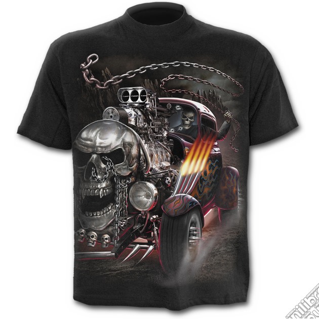 Death On Wheels - T-shirt Black (tg. L) gioco di Spiral Direct