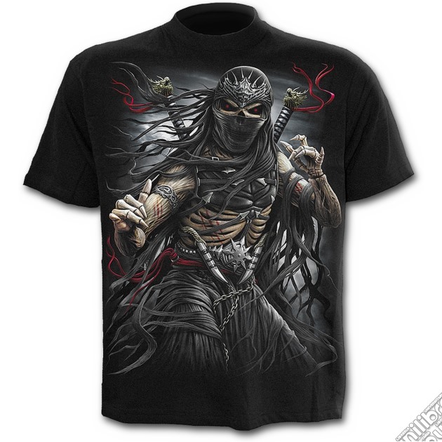 Ninja Assassin - Kids T-shirt Black (tg. Xl) gioco di Spiral Direct