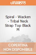 Spiral - Wacken - Tribal Neck Strap Top Black M gioco di Spiral