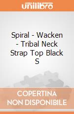 Spiral - Wacken - Tribal Neck Strap Top Black S gioco di Spiral