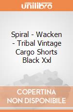 Spiral - Wacken - Tribal Vintage Cargo Shorts Black Xxl gioco di Spiral