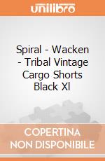 Spiral - Wacken - Tribal Vintage Cargo Shorts Black Xl gioco di Spiral