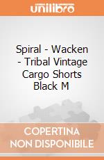 Spiral - Wacken - Tribal Vintage Cargo Shorts Black M gioco di Spiral