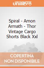 Spiral - Amon Armath - Thor Vintage Cargo Shorts Black Xxl gioco di Spiral