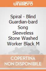 Spiral - Blind Guardian-bard Song Sleeveless Stone Washed Worker Black M gioco di Spiral