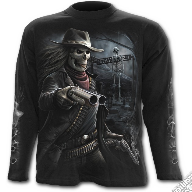 Gunslinger - Longsleeve T-shirt Black (tg. Xxl) gioco di Spiral Direct