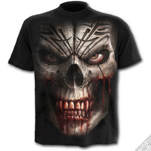 Skull Shock - T-shirt Black (tg. Xxl) gioco di Spiral Direct