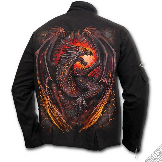 Dragon Furnace - Orient Goth Jacket Black (tg. Xxl) gioco di Spiral Direct
