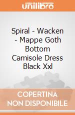 Spiral - Wacken - Mappe Goth Bottom Camisole Dress Black Xxl gioco di Spiral