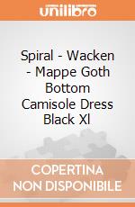 Spiral - Wacken - Mappe Goth Bottom Camisole Dress Black Xl gioco di Spiral