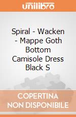 Spiral - Wacken - Mappe Goth Bottom Camisole Dress Black S gioco di Spiral