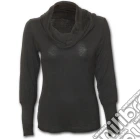 Gothic Elegance - Cowl Neck Top Black (tg. M) giochi