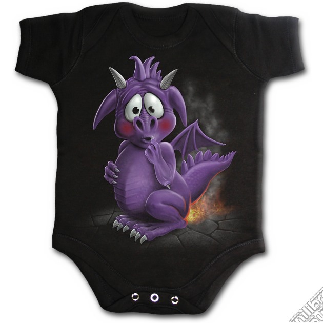 Dragon Relief - Baby Sleepsuit Black (tg. Xs) gioco di Spiral Direct