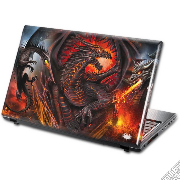 Dragon Collage - Laptop Skins (13 Inch) gioco di Spiral Direct
