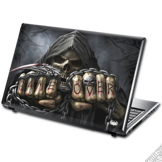 Game Over - Laptop Skins (15 Inch) gioco di Spiral Direct