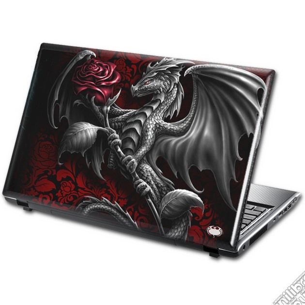 Dragon Rose - Laptop Skins (15 Inch) gioco di Spiral Direct