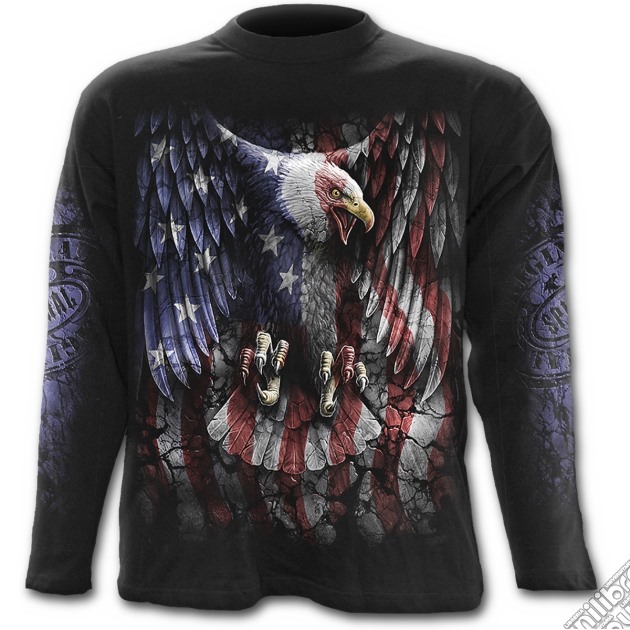 Liberty Usa - Longsleeve T-shirt Black (tg. L) gioco di Spiral Direct
