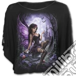 Enchanted - Rivet Boatneck Poncho Black (tg. Xl)