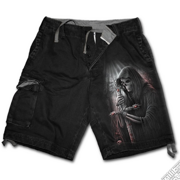 Soul Searcher - Vintage Cargo Shorts Black (tg. Xxl) gioco di Spiral Direct