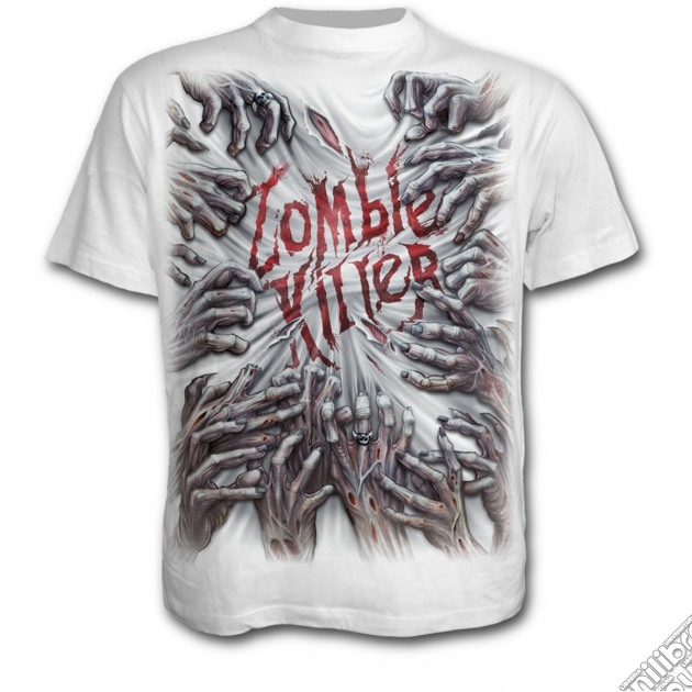 Zombie Killer - T-shirt White (tg. L) gioco di Spiral Direct