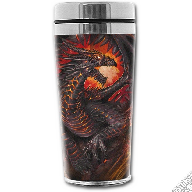 Dragon Collage - Thermo Travel Mug - Flask 0.45l gioco di Spiral Direct