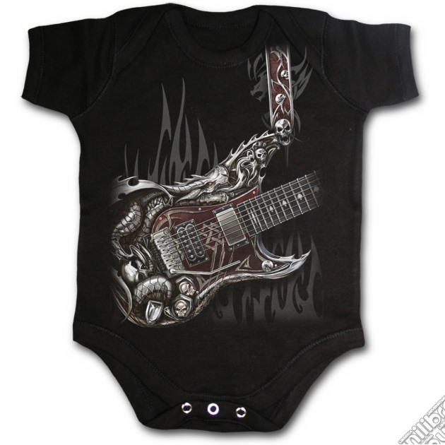 Air Guitar - Baby Sleepsuit Black (tg. M) gioco di Spiral Direct