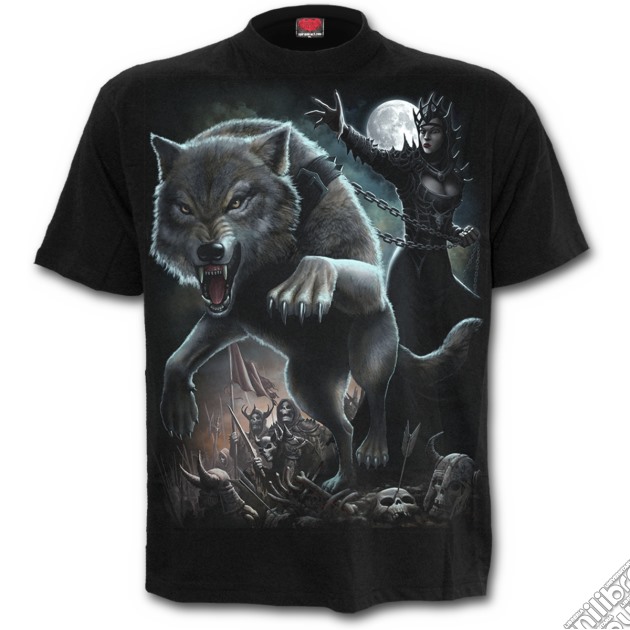 Wolf Queen - T-shirt Black (tg. Xxl) gioco di Spiral Direct