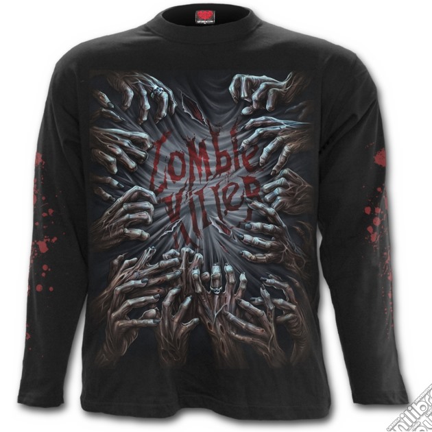Zombie Killer - Longsleeve T-shirt Black (tg. Xxl) gioco di Spiral Direct
