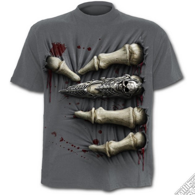 Death Grip - T-shirt Charcoal (tg. M) gioco di Spiral Direct