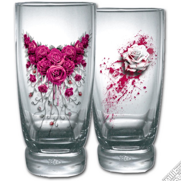 Blood Rose - Water Glasses - Set Of 2 gioco di Spiral Direct