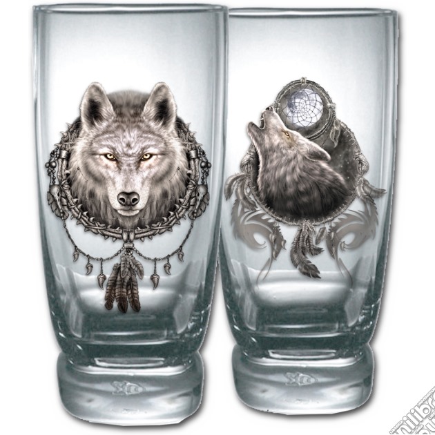 Wolf Dreams - Water Glasses - Set Of 2 gioco di Spiral Direct