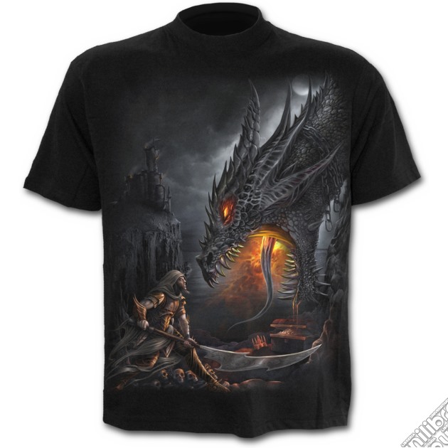 Dragon Slayer - T-shirt Black (tg. L) gioco di Spiral Direct