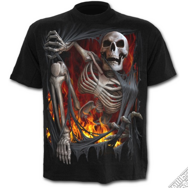 Death Re-ripped - T-shirt Black (tg. Xxl) gioco di Spiral Direct